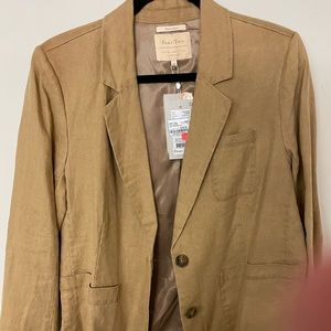 Part Two. Linen jacket. NWT size 40